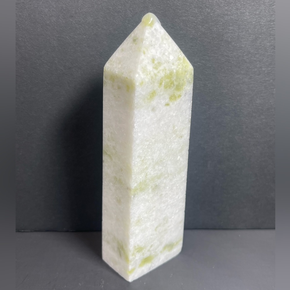 Afghan Jasper Obelisk Quartz Crystal 275g